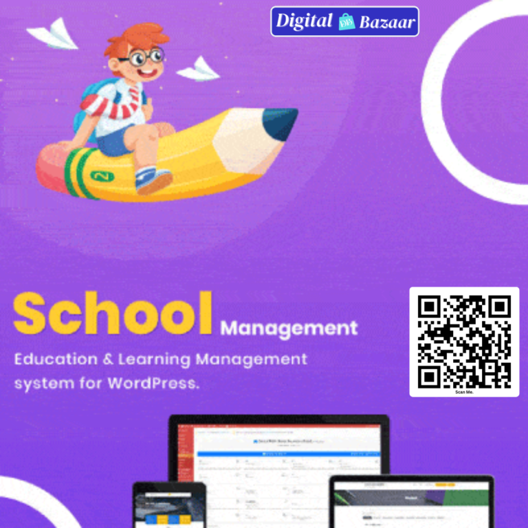 School Management – Education & Learning Management system for WordPress Plugin