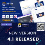 Service Finder – Provider and Business Listing WordPress Theme